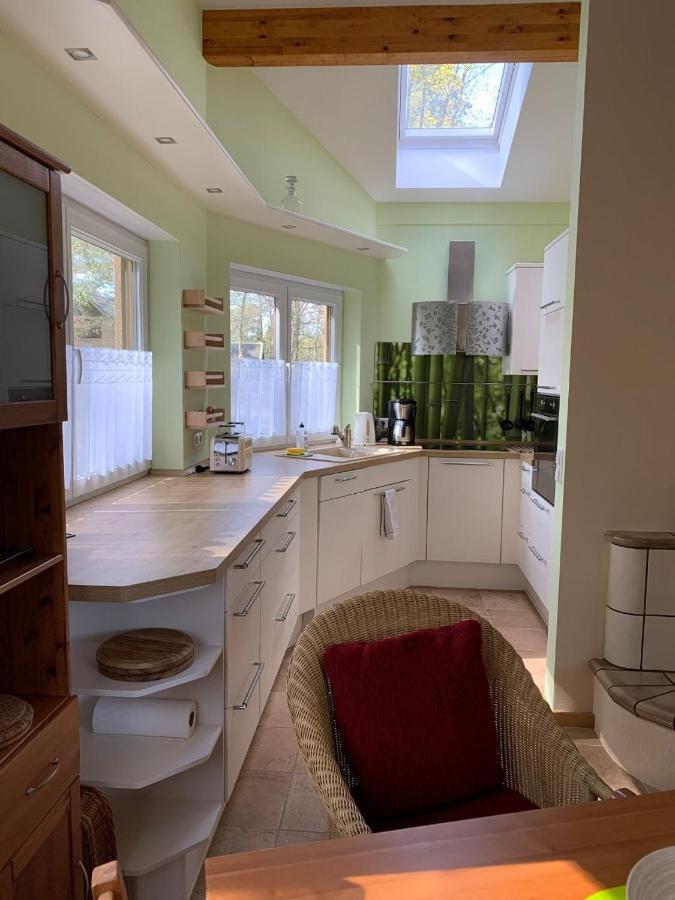 Ruhiges Ferienhaus Wandlitz Extérieur photo